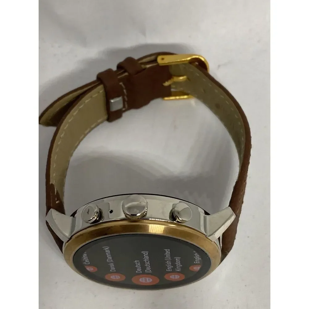 Fossil Gen 4 Authentic Digital Dial Smart Watch Custom Band FTW6016 LT345